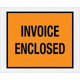 Sim Supply Invoice Envelope,Orange,PK1000  PL17