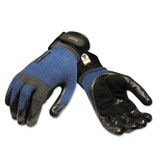 97-003 Medium-Duty Cut Resistant Gloves, Large, Black/Blue
