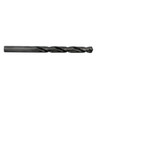 Heavy Duty Black Oxide High Speed Steel Jobber Length Drill Bit, 1/8", Bulk