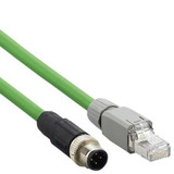 Ifm Ethernet Cable,2 m Cable Length E11898