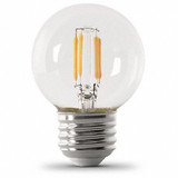 Feit Electric LED,5.5 W,G16-1/2,Medium Screw (E26),PK2 BPGM60927CA/FIL/2/RP