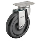 Colson Plate Caster,Swivel,3" Wheel Dia. 2.33456.42