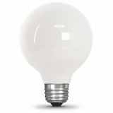Feit Electric LED,3.8 W,G25,Medium Screw (E26),PK3 G2540W930CA/FIL/3