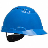 3m Hard Hat,Blue,7-3/4 76244-NUV-H703VL