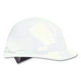 The Matterhorn A89 Hard Hat, 4 Point, Cap, White