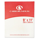 Carborundum Aluminum Oxide Resin Cloth Sheets, Aluminum Oxide Cloth, P100