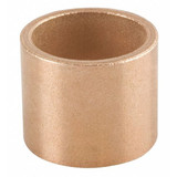 Bunting Bearings Sleeve Bearing,Bronze,1/4 in Bore,PK3 DPEP040504