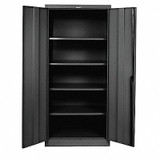 Hallowell Storage Cabinet,78"x36"x24",Black,4Shlv 815S24A-ME