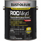 Rust-Oleum V7400 Alkyd Enamel,Semi-Gloss White,1 g 245483