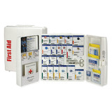 First Aid Only FirstAidKit w/House,290pcs,4x14.25",WHT 90659-021