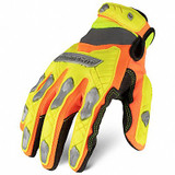 Ironclad Performance Wear Mechanics Gloves,Full Finger,ANSI,L,PR IEX-HZiWP-04-L