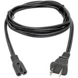 Tripp Lite Power Cord,1-15P to C7,10A,18AWG,6ft P012-006