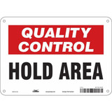 Condor Safety Sign,7 in x 10 in,Polyethylene 475J93