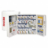 First Aid Only FirstAidKit w/House,203pcs,4x14.25",WHT  90580-021