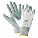 Honeywell North Coated Gloves,Nitrile Coating,Sz 7,PR NF13/7S-H5