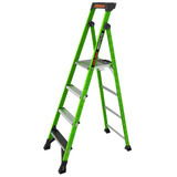 Little Giant Ladders Stepladder,6ft H,1"W Platform,375 lb Cap 15406-001