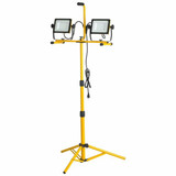 Southwire Dual Head Work Light,Corded,10000lm,LED CSW5X2