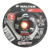 Walter Surface Technologies DepressdGrindWhl,UnthreadHole,5/8"-11CN  08B500