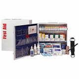 First Aid Only First Aid Kit w/House,687pcs,16x15",WHT  91340
