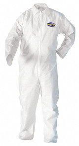 Kimberly-Clark 49005 Kleenguard A20 Coveralls Zip 2xl White Pack of 24