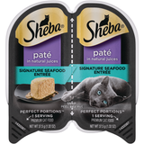 Sheba Perfect Portions Pate 2.6 Oz. Adult Signature Seafood Wet Cat Food 798763 Pack of 24