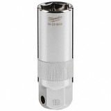Milwaukee Tool Spark Plug Socket,18 mm Socket Size  48-22-9556