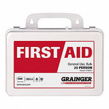 Sim Supply First Aid Kit w/House,142pcs,WHT  54776-021