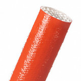 Techflex Sleeving,2.500 In.,25 ft. L,Red  FIN2.50RD25