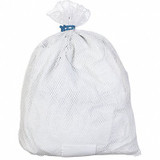 Sim Supply Laundry Bag,White,Rubber Closure,PK12  ID245165