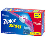 SC Johnson® Ziploc® Slider Mega Storage Bags, Quart
