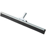 Trust® Traditional Straight Floor Squeegee, 24", Black, 1/Each