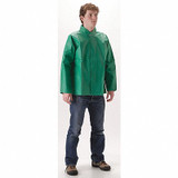 Nasco Chemical Splash Jacket,M,PVC/Polyester 52JGM