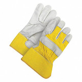 Bdg Leather Gloves,Elastic Cuff,L 40-1-1511Y