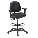 Cramer Task Chair,Poly,Black,23" to 33" Seat Ht RPMH2-252-2B