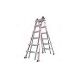 Little Giant Ladders Multipurpose Ladder,26 ft.,IA,Aluminum 10126AS