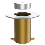 Retracta-Belt Floor Socket and Cap for Removable Post 421SC