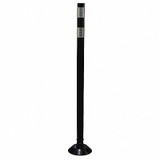 Sim Supply Delineator Post,Black,HDPE,48 In  04-48-BWG