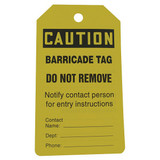 Sim Supply Caution Tag,5 3/4in H,3 1/4in W,PVC,PK25  43Z347