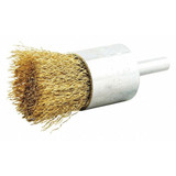 Sim Supply End Brush,Shank 1/4",Wire 0.008" dia.  66252838632