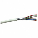 Carol Data Cable,Plenum,8 Wire,Natural,1000ft E2208S.41.86