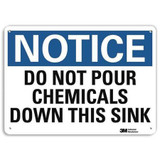 Lyle Notice Sign,7 inx10 in,Plastic U5-1139-NP_10X7