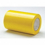 Sim Supply Floor Tape,Yellow,8 inx180 ft,Roll  9NMK8