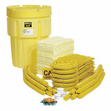 Spilltech Spill Kit,Drum,Chemical/Hazmat,31-3/4" H  SPKHZ-95