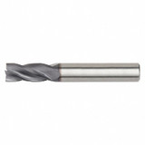Widia Sq. End Mill,Single End,Carb,1/32" I4S0031T008R