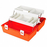 Flambeau First Aid Storage Case,W 10 1/4,2 Trays 6772PM