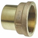 Nibco Adapter,LL Cast Bronze,1" Tube,CxFNPT 7032RLF-134