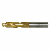 Chicago-Latrobe Screw Machine Drill,17/64",HSS 48217