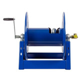 Coxreels Hand Crank Hose Reel,175 ft,3-4" ID,Blue 1125-5-175