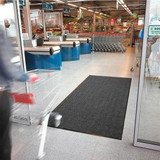 Notrax Carpeted Entrance Mat,Charcoal,6ftx10ft 118S0610CH