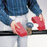 Brady Gate Valve Lockout,Fits Sz 1 to 6-1/2 64057